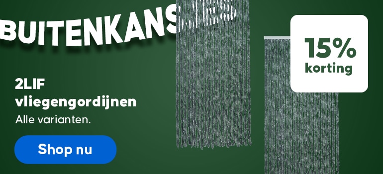 2LIF - Vliegengordijnen - 15% korting
