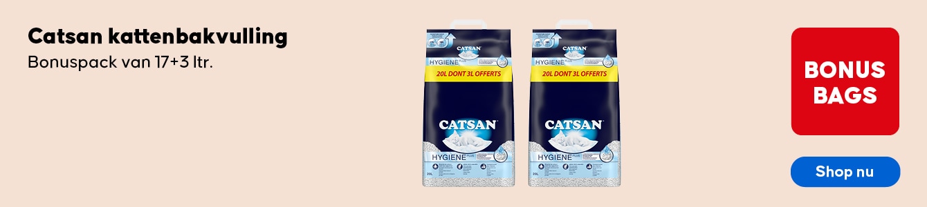 Catsan - Bonuspack - 17+3 ltr