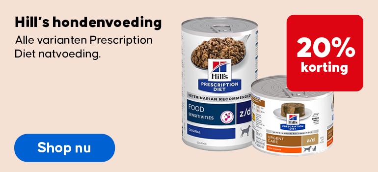 Hill's PD - natvoeding hond - 20% korting